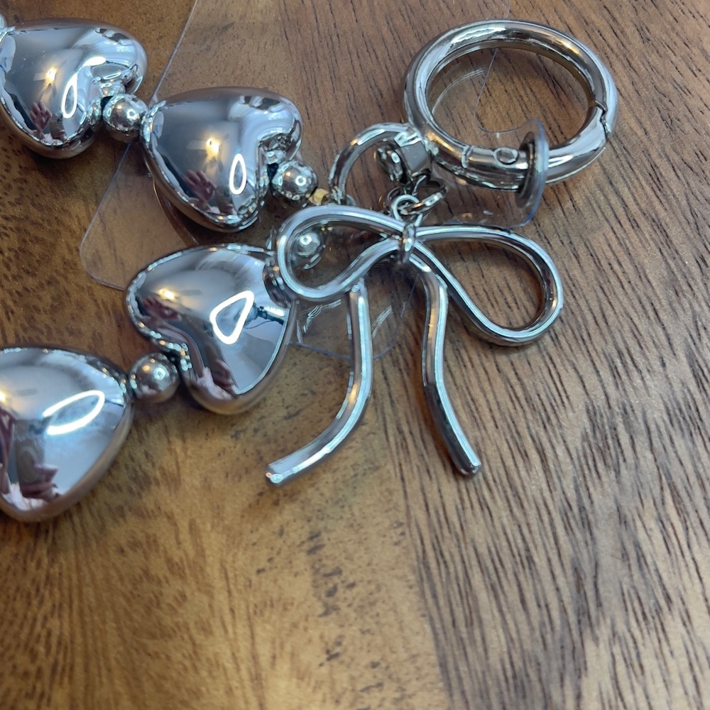 Luxury Korea Cute Bow Love Heart - Picture 3 of 3